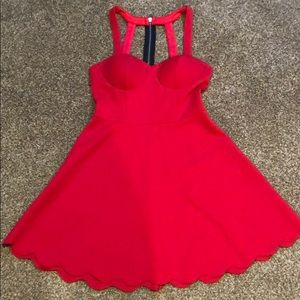 Scallop twirl dress.  Very nice once it’s on.